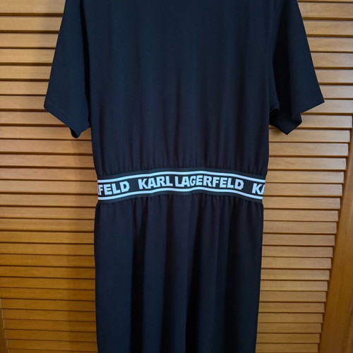 Karl Lagerfeld summer dress like new, black and white, XL