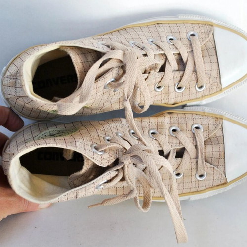Converse All Star boots used, brown/beige, size 37.5