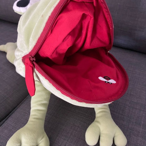 Pack of 4 used pillows and stuffed toys