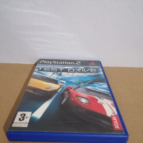 Test Drive Unlimited PS2 case and manual used, no game