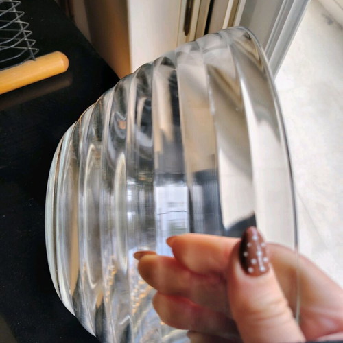 Glass large bowl like new