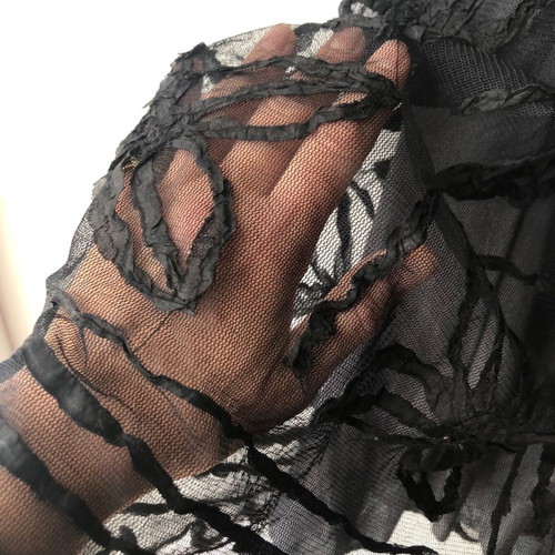 Black wrap lace dress Blank London size S used