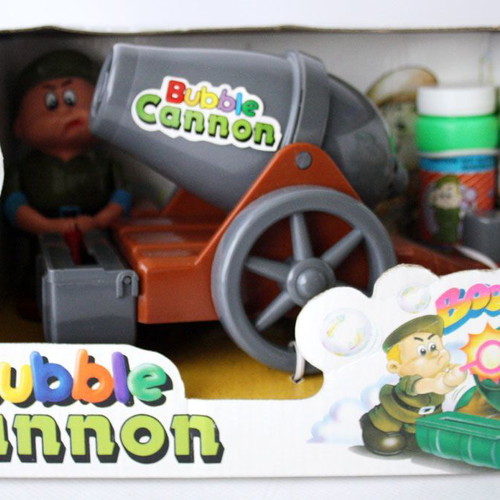 Vintage 90's Electronic Bubble Cannon new, old Botoy Hong Kong bubble toy