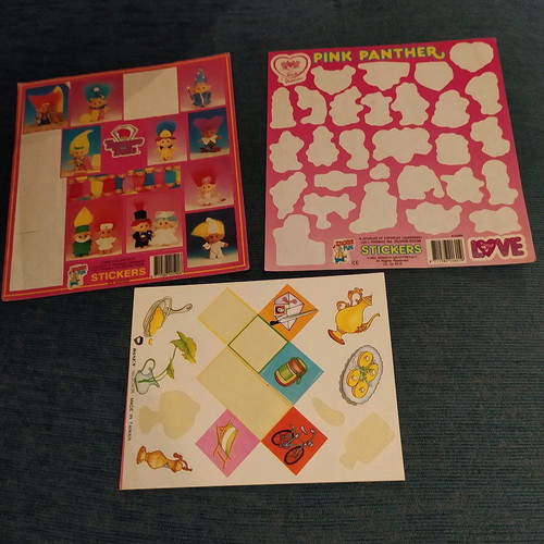 Stickers used, rare 90s decade