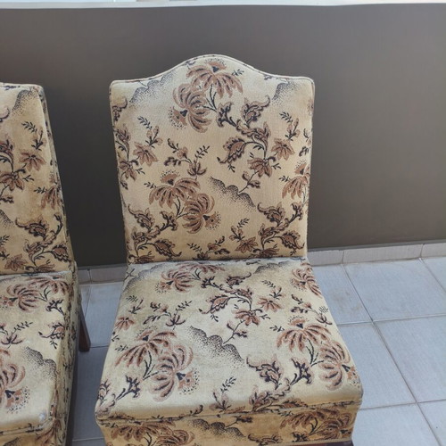Vintage wooden armchairs, set of 2