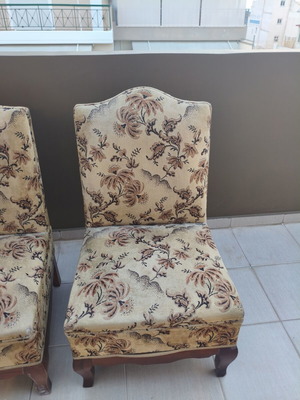 Vintage wooden armchairs, set of 2