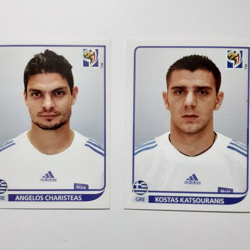 Argentina England Hellas Nigeria Stickers new, pack of 34