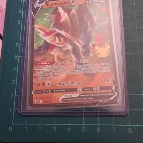 Zamazenta V κάρτα Pokémon καινούργια (018/025)