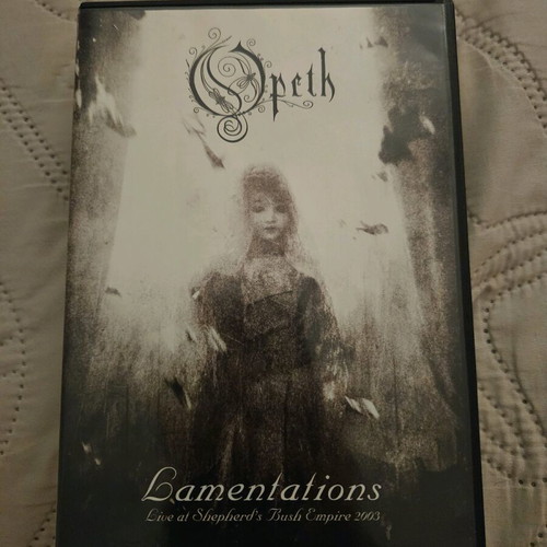 Opeth Lamentations DVD like new, metal 2003