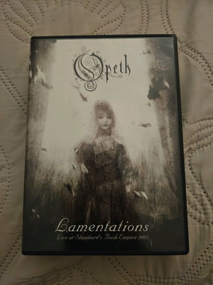 Opeth Lamentations DVD like new, metal 2003