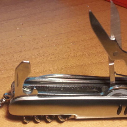Multitool new, essential for camping trips etc.