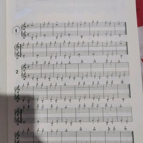 Carl Czerny method for beginners in excellent condition