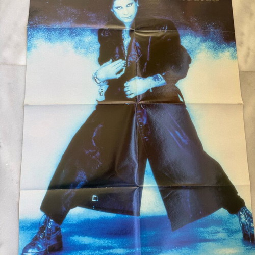Ozzy poster used, double-sided