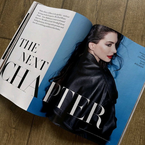 Harper's Bazaar UK Απρίλιος 2026 περιοδικό καινούργιο, με εξώφυλλο την Anne Hathaway