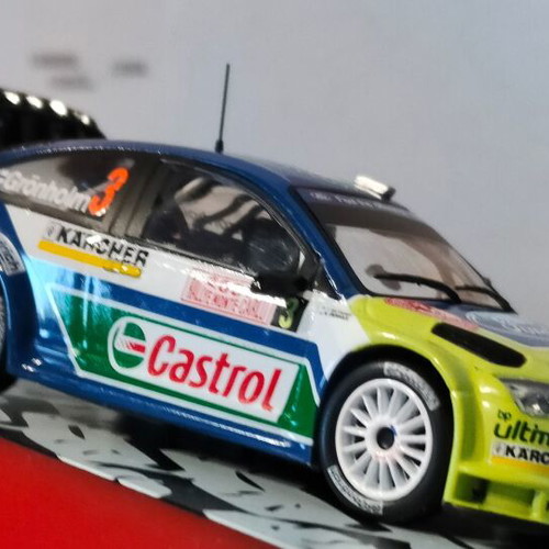 Ford Focus WRC Rally Monte Carlo 2007 1/43 scale model