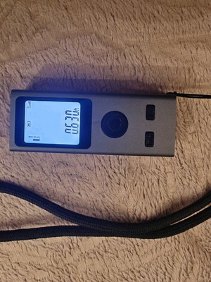 Mini Laser Distance Meter 50m like new, aluminium