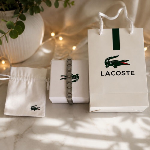 Lacoste silver bracelet