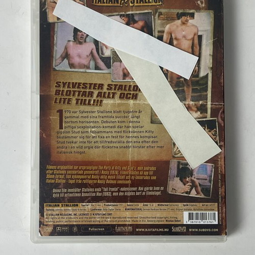 Italian Stallion DVD 2 Disc Special Edition Sylvester Stallone used