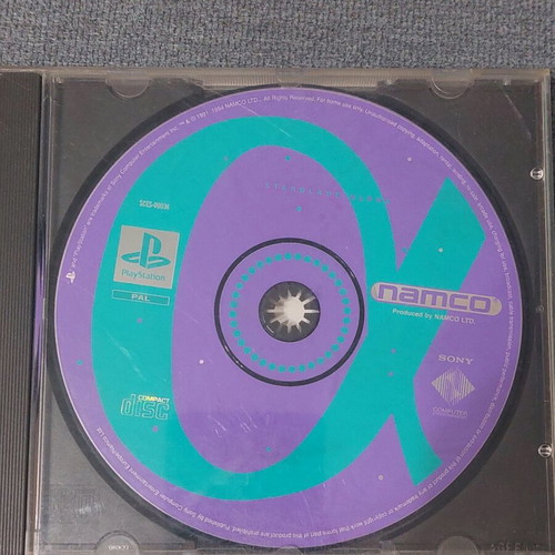 Starblade Alpha game for PS1 used, CD only