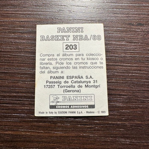Panini Basket NBA 1988/89 Los Angeles Lakers Shiny Badge used