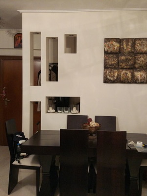 Πίνακας ζωγραφικής μοντέρνας τέχνης μεταλλικής κατασκευής σαν καινούργιος