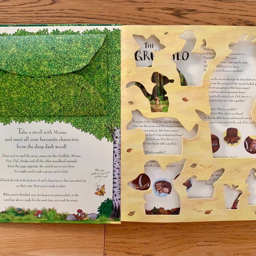 The Gruffalo Carousel Book pop-up children's book like new, English version