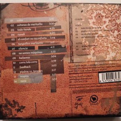 Ojos de Brujo Techarí 2CD used, Latin
