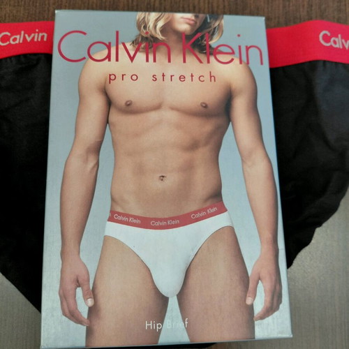 Calvin Klein men's briefs black size S new, pack of 2