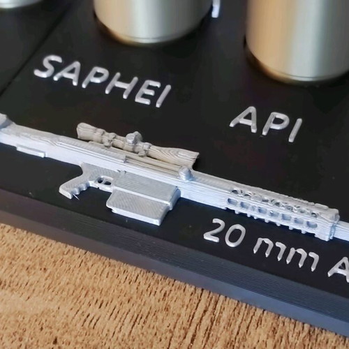 3D Printed 20mm Ammunition Collection Anzio AMR new decorative set