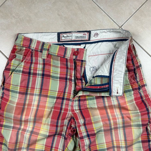 Pepe Jeans London Checkered Shorts, Seventy Three Brand, Size 29