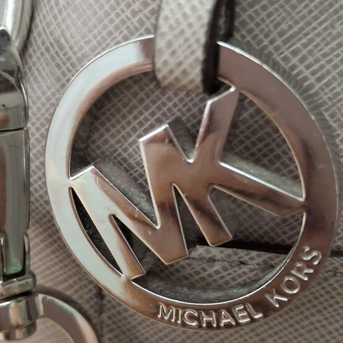 Michael Kors crossbody bag gray like new