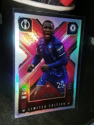 Moices Caicedo Limited Edition Topps Match Attax 2024 like new