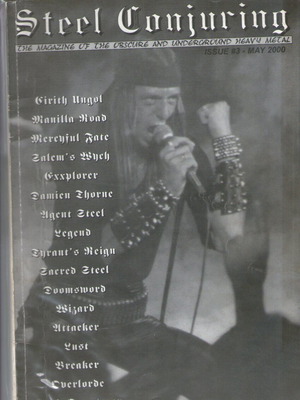 Steel Conjuring #3 metal magazine, May 2000