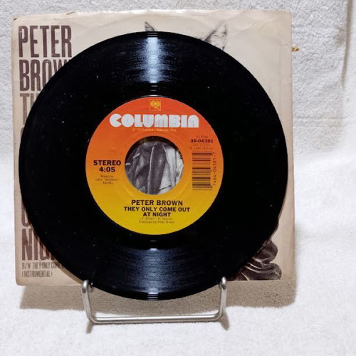 Peter Brown They Only Come Out At Night vinyl used 45 RPM