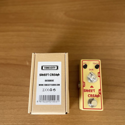 Tone City Sweet Cream Creamy Overdrive pedal like new