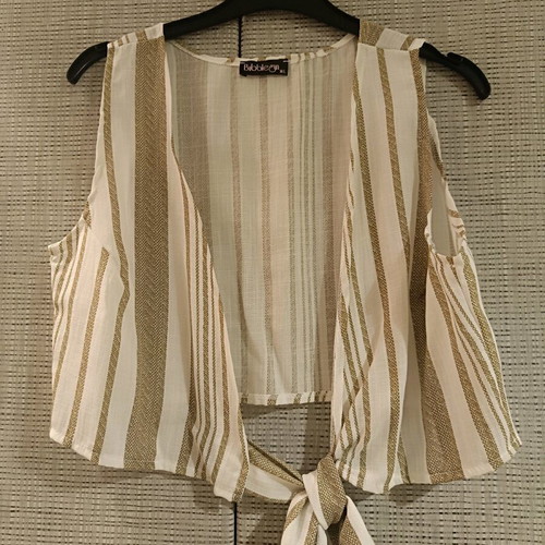 Bubblegun top and shorts set new, size M/L