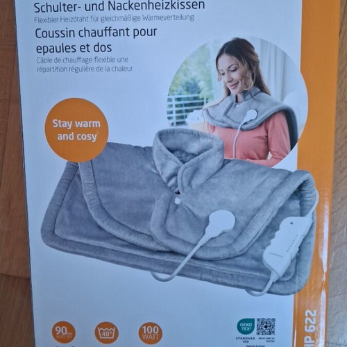 Medisana HP 622 Electric Heating Pad for Neck and Shoulders new