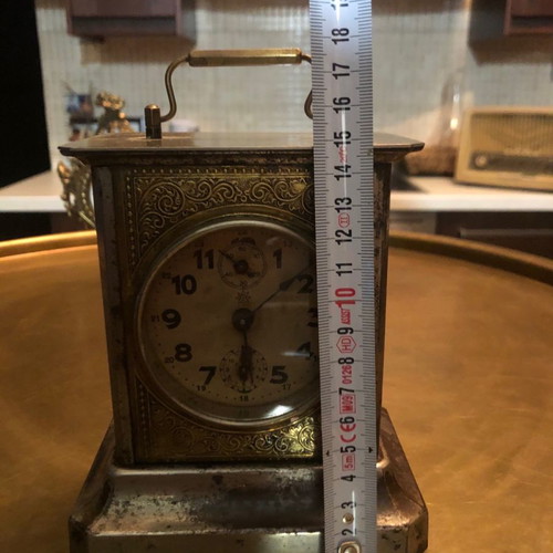 Junghans antique clock tabletop used, not working