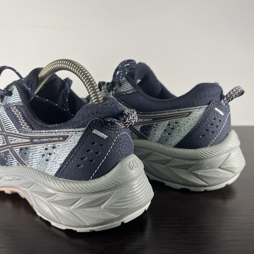 Asics Trail Running Shoes Navy Blue Grey Women's EU 39