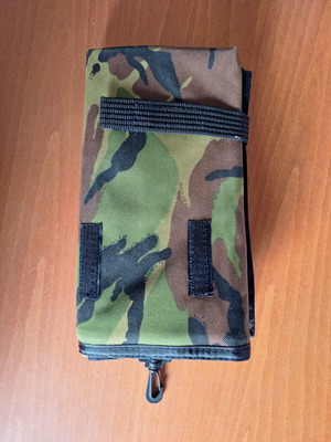 Map case, camouflage pattern, new