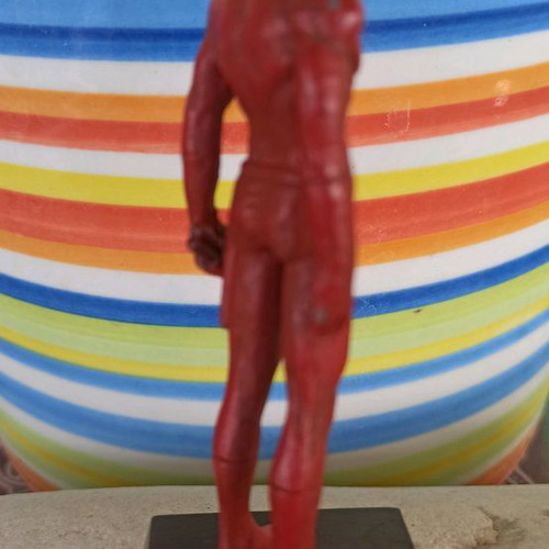 Marvel Dare Devil figure used, metal