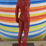 Marvel Dare Devil figure used, metal