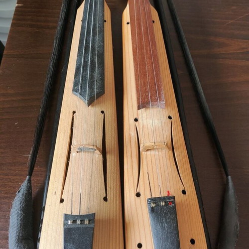 Pontian lyres like new, 2 handmade with kapán bows