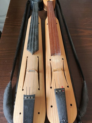 Pontian lyres like new, 2 handmade with kapán bows