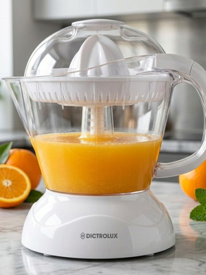 Dictrolux Electric Juicer 40W with 1L Jug, Push&Go System and Pulp Selector