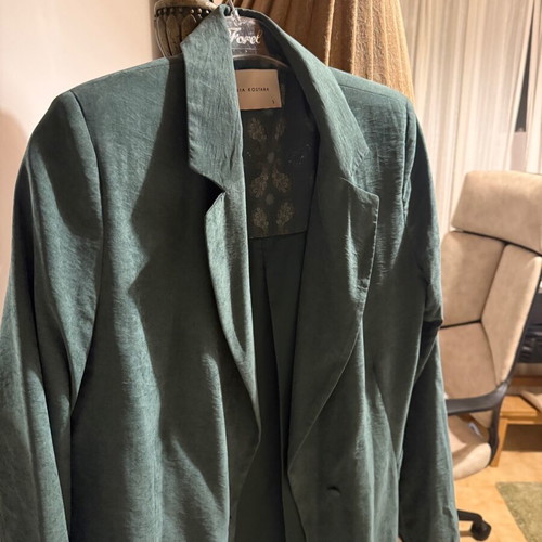 Vassia Kostara petrol jacket size S like new