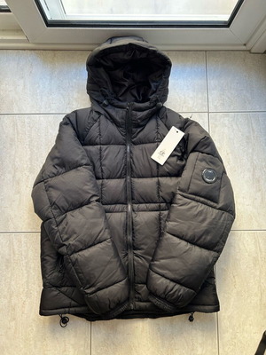 Cp company puffer new, black, size S