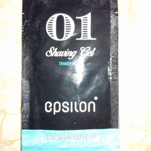 Shaving gel 01 epsilon 5ml new