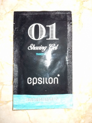 Shaving gel 01 epsilon 5ml new