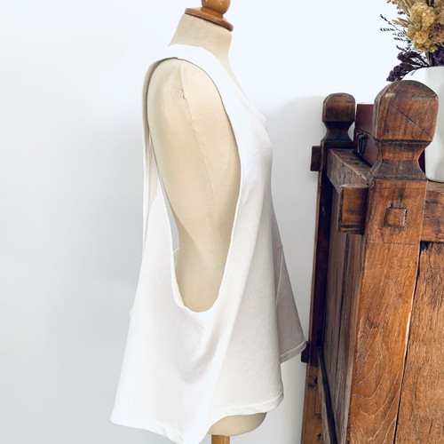 Blouse Stelios Koudounaris like new, organic cotton, small/one size